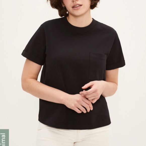 Frank & Oak Tops - ‘Frank & Oak’ Navy Blue T-shirt